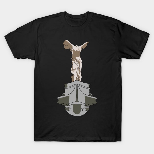 The Winged Victory Of Samothrace T-Shirt by isstgeschichte